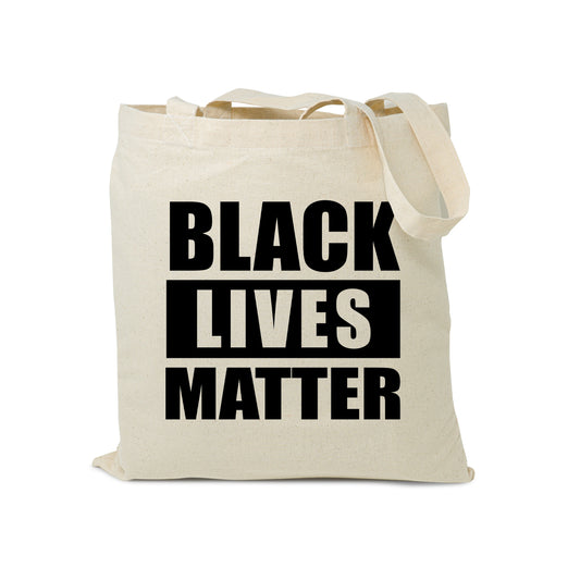 Black Lives Matter Bag, Black History BLM Tote Bag, Canvas Tote Bag Black Lives Matter, Reusable Cotton Bag Black History Bag Shopping Bag